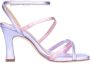 UNISA Sandalen Dames Sissi Maat: 37 Materiaal: Leer Kleur: Paars - Thumbnail 2