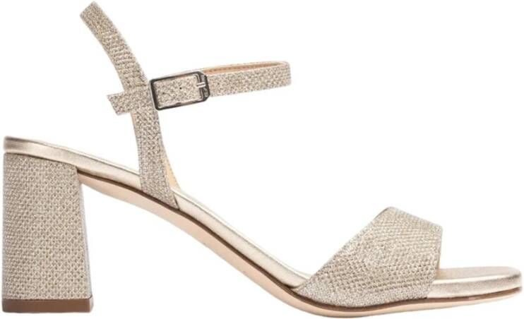 Unisa Bekijk hier de Moraty EV PLATINO van by SHUZ sandalen dames EV PLATINO Textiel - Foto 3