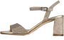 Unisa Bekijk hier de Moraty EV PLATINO van by SHUZ sandalen dames EV PLATINO Textiel - Thumbnail 10