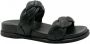 Unisa Cloc Braided Leather Slippers - Thumbnail 2