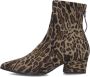 UNISA Enkellaarsjes Dames Jake Maat: 41 Materiaal: Suèdelook Kleur: Bruin - Thumbnail 3