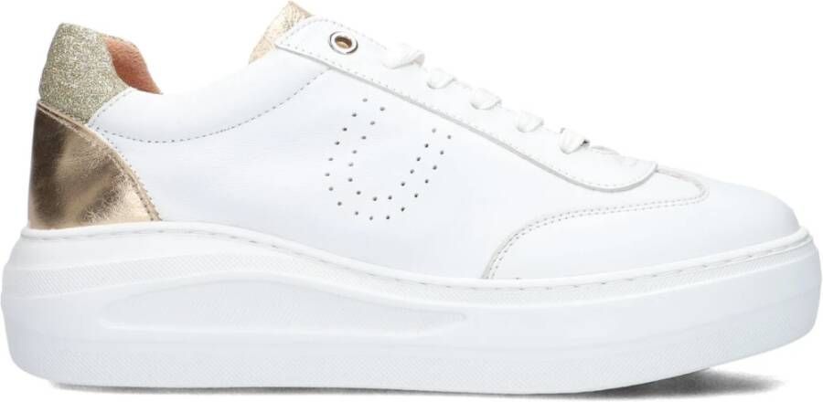 UNISA Lage Sneakers Dames Fraile Maat: 39 Materiaal: Leer Kleur: Wit