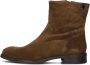 UNISA Enkellaarsjes Dames Belfin Maat: 40 Materiaal: Suède Kleur: Taupe - Thumbnail 3