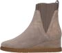 UNISA Enkellaarsjes Dames Jualo Maat: 42 Materiaal: Suède Kleur: Taupe - Thumbnail 3