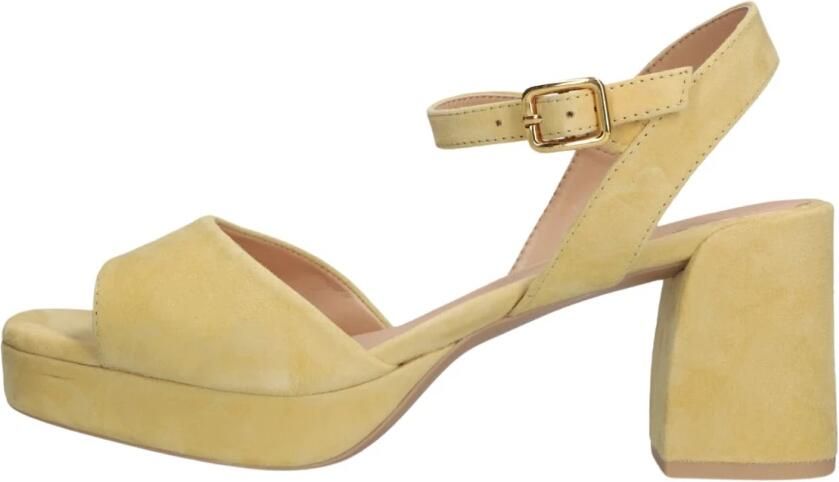 Unisa Ney Sandalen Dames Geel - Foto 6