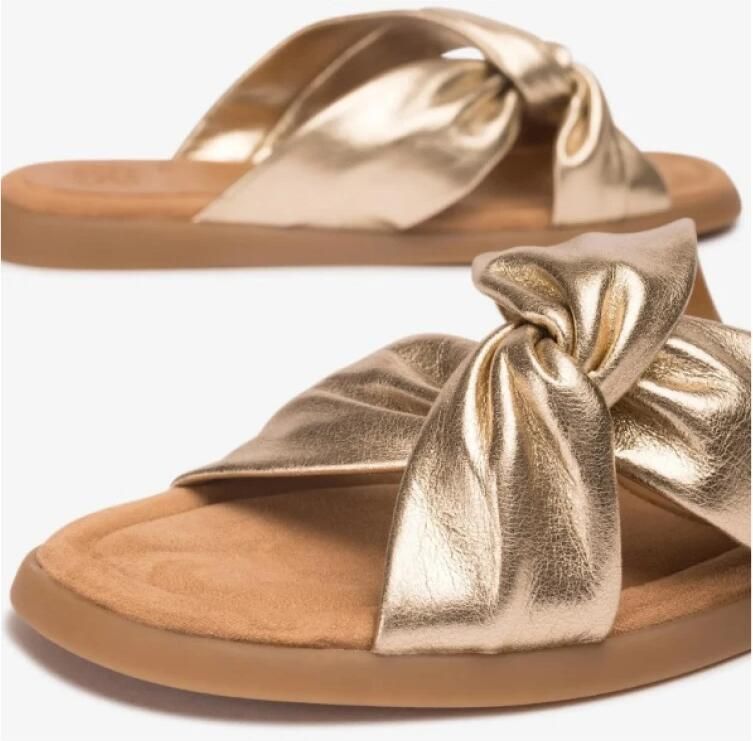 UNISA Teenslippers Dames Camby Rubber Goud - Foto 4