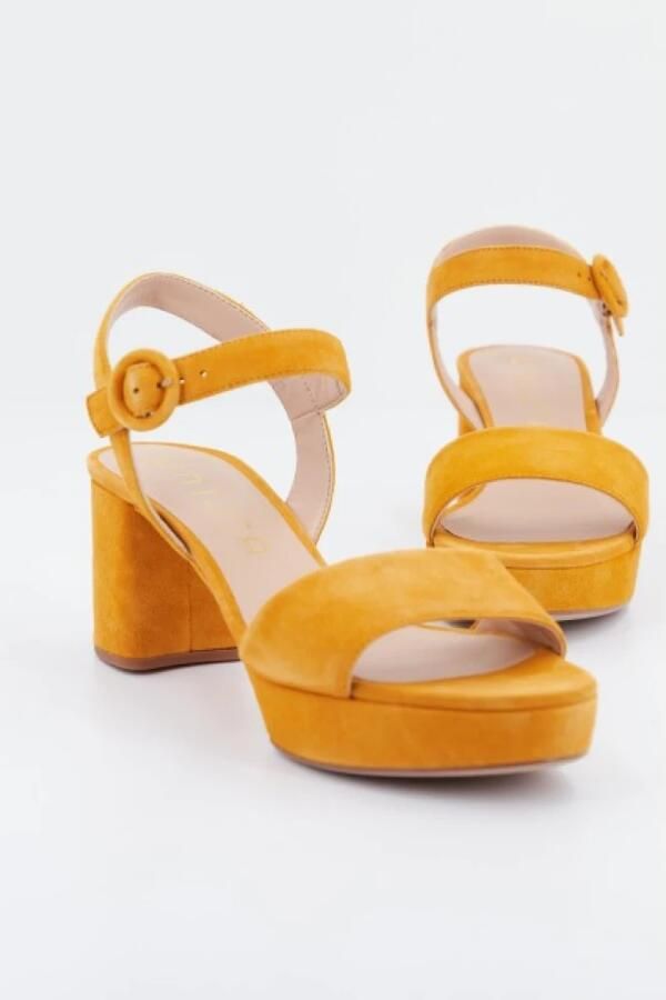 UNISA Dames Ney Maat: 38 Materiaal: Suède Kleur: Camel - Foto 2