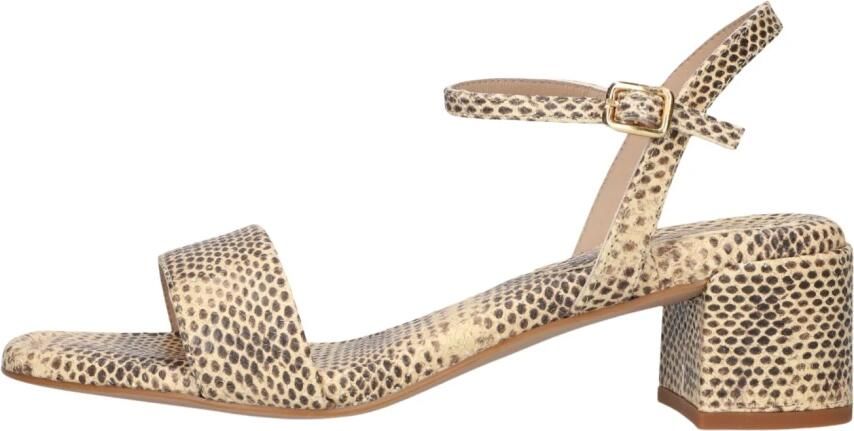 UNISA Sandalen met Hak Dames Kiala Maat: 41 Materiaal: Leer Kleur: Beige - Foto 6