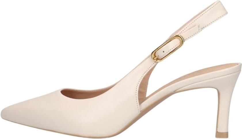UNISA Slingbacks Dames Lanz Maat: 37 Materiaal: Leer Kleur: Beige - Foto 6