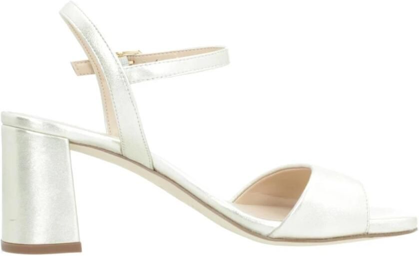 Unisa Moraty leren sandalettes goud - Foto 2