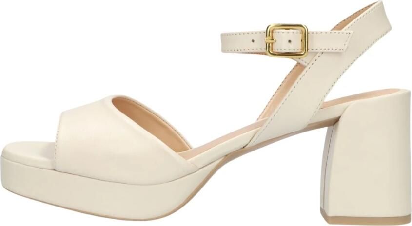 UNISA Sandalen met Hak Dames Ney Maat: 37 Materiaal: Leer Kleur: Beige - Foto 6