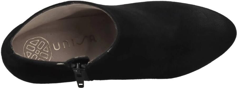 Unisa Prabo Enkellaarsjes Enkelboots met rits Dames Zwart - Foto 5
