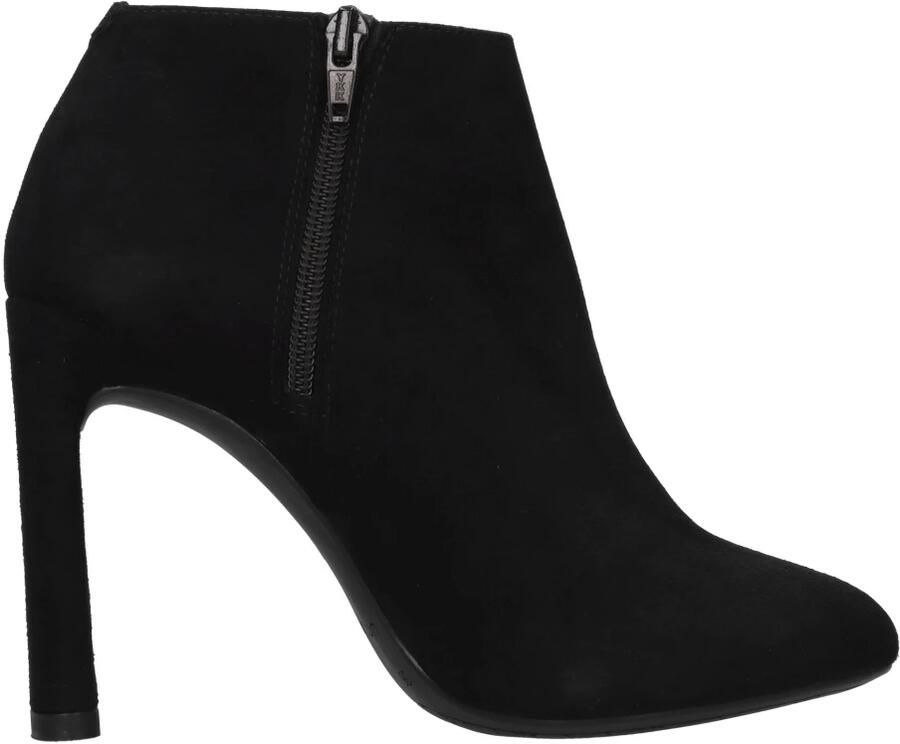 Unisa Prabo Enkellaarsjes Enkelboots met rits Dames Zwart - Foto 4