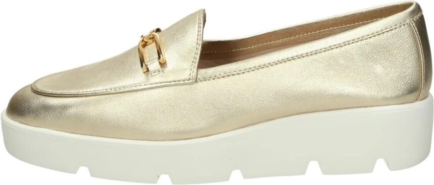 UNISA Loafers Dames Famo Leer Goudkleurig - Foto 4