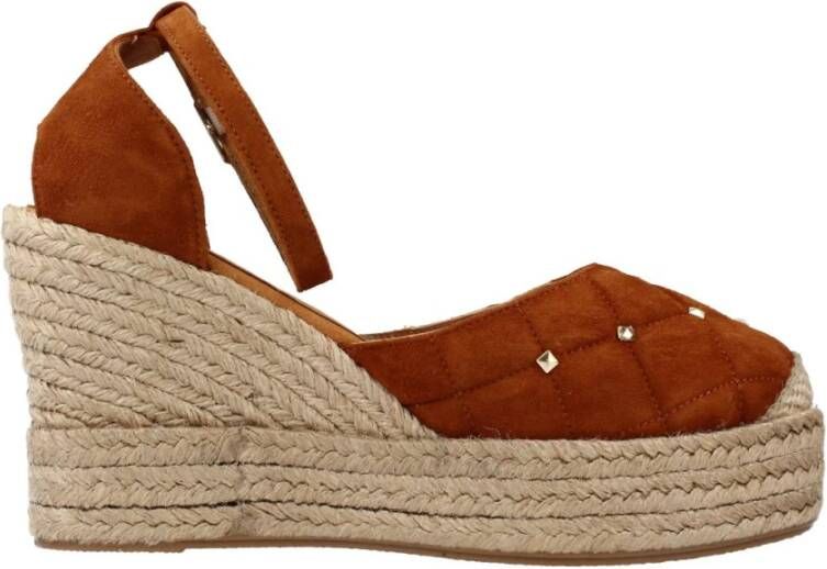 Unisa Wedges Brown Dames