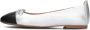UNISA Ballerina Dames Belle Maat: 38 Materiaal: Leer Kleur: Zilver - Thumbnail 3