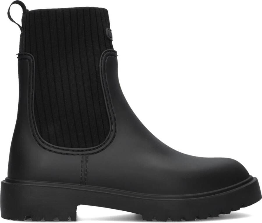 Unisa Zwarte Chelsea Boots Faynar Stijl Black Dames