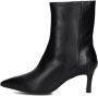 UNISA Enkellaarsjes Dames Loman Maat: 39 Materiaal: Leer Kleur: Zwart - Thumbnail 3