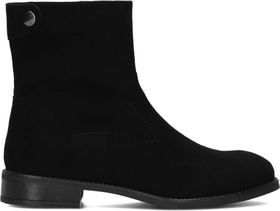 UNISA Enkellaarsjes Dames Belfin Maat: 37 Materiaal: Suède Kleur: Zwart - Foto 3