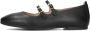 UNISA Ballerina Dames Berley Maat: 40 Materiaal: Leer Kleur: Zwart - Thumbnail 3