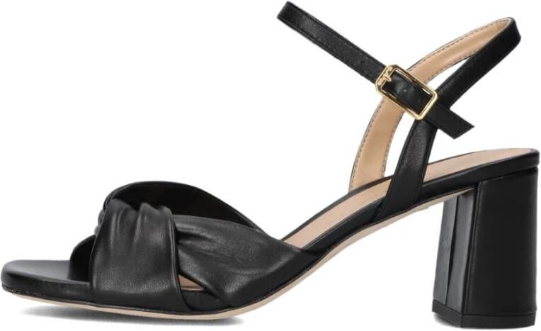 Unisa Zwarte Slingback Schoenen Medway Black Dames