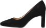 Unisa Pumps Stiletto Dames Damesschoenen Suède Blokhak hoogte 8 cm Waba Zwart - Thumbnail 4