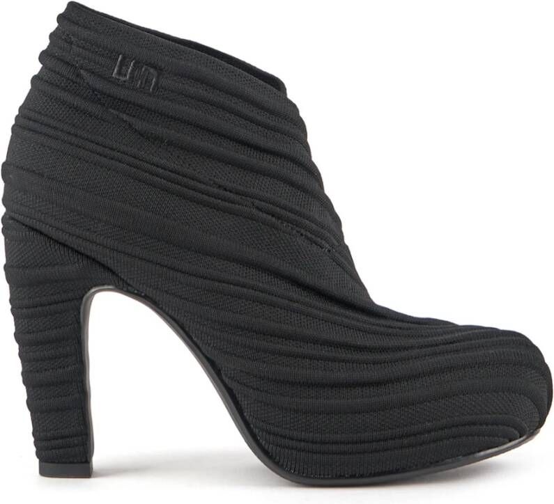 United Nude Fold Hi II Black Dames