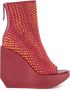 United Nude Grafisch Geweven Platform Bootie met Sleehak Multicolor Dames - Thumbnail 1