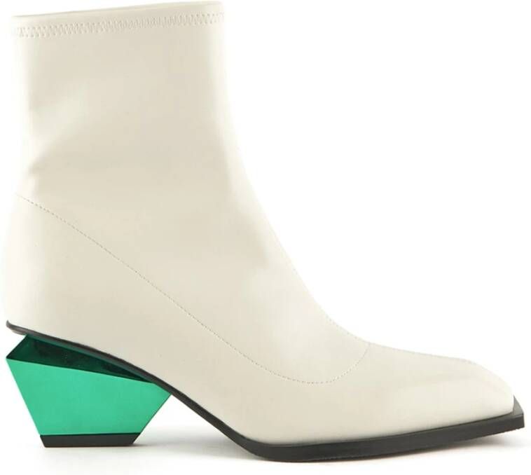 United Nude Jacky Bootie White Dames