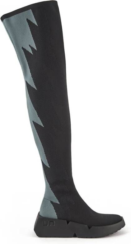 United Nude Mega Long Boot Black Dames