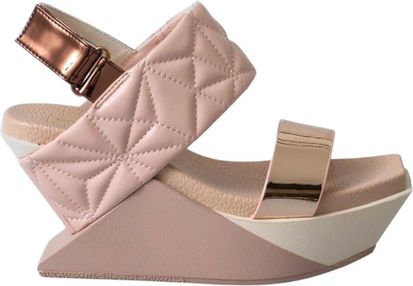 United Nude Delta Wedge Puffy Sandalen