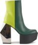 United Nude Stage Boot Green Dames - Thumbnail 2