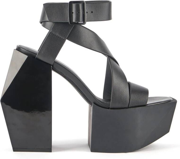 United Nude Stage Sandal Black Dames