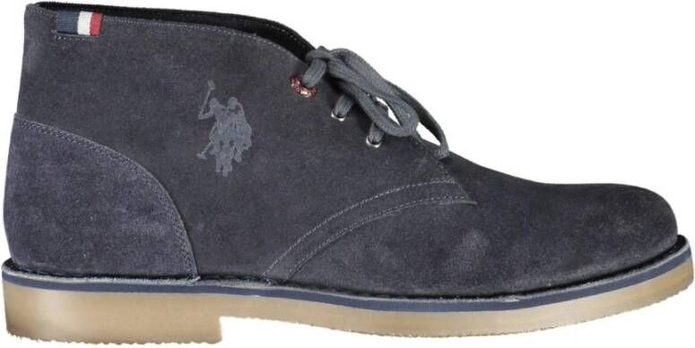 U.s. Polo Assn. Ankle Boots Blue Heren