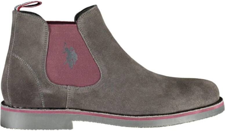 U.s. Polo Assn. Ankle Boots Gray Heren