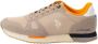 U.s. Polo Assn. Heren Balty Hardloopschoenen in Beige Bruin Heren - Thumbnail 3