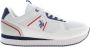 U.s. Polo Assn. Beste Prijs Heren Witte Sneakers met Sportschoen Veters White Heren - Thumbnail 1
