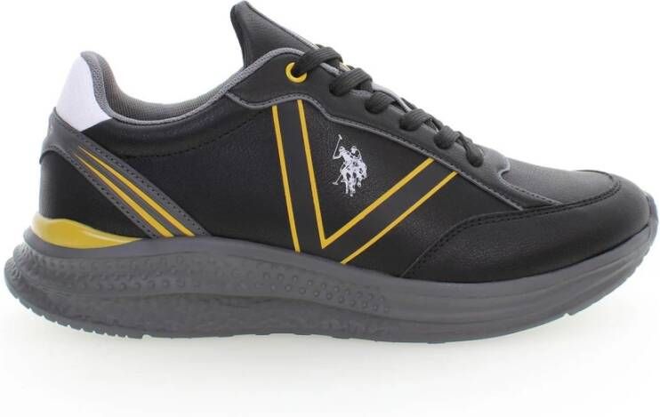 U.s. Polo Assn. Black Sneakers Zwart Heren