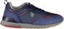 U.s. Polo Assn. Blauwe Herensportschoenen met Contrastdetails Blue Heren - Thumbnail 3