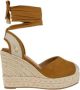 U.s. Polo Assn. Espadrilles Sandalen Brown Dames - Thumbnail 1