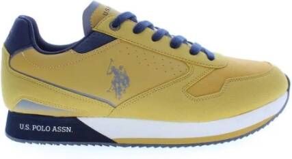 U.s. Polo Assn. GeelNavy Casual Sneaker voor Mannen