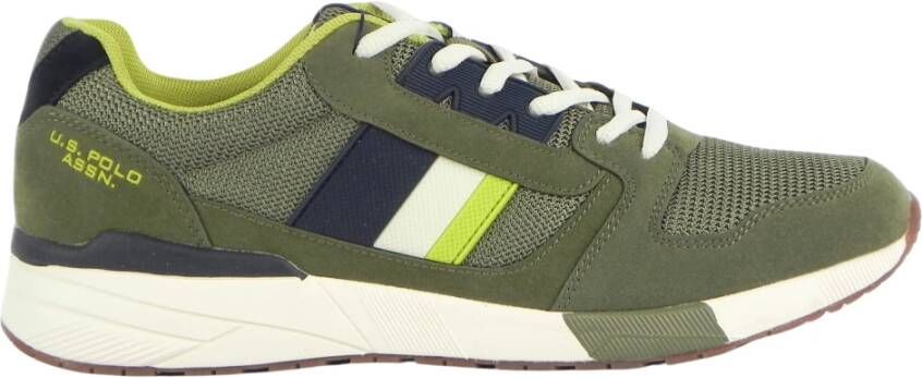 U.s. Polo Assn. Groene Sneakers Multicolor Heren