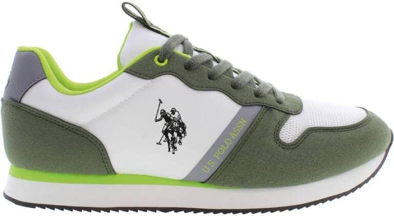 U.s. Polo Assn. Groene Sportschoenen voor Heren Groen Heren