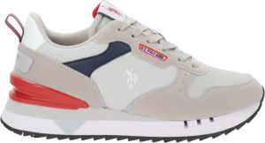 U.s. Polo Assn. Heren Sneakers van imitatieleer en stof Grijs Heren