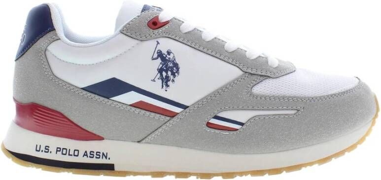 US Polo Assn U.S. POLO ASSN. Tabry 003 Heren Sneakers Schoenen Wit TABRY003-WHI - Foto 2