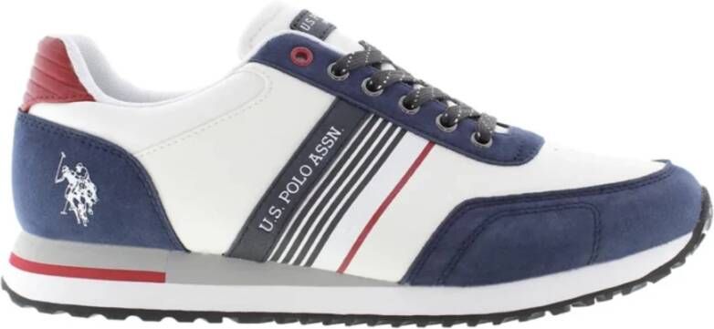 U.s. Polo Assn. Heren Xirio Hardloopschoenen in Grijs White Heren