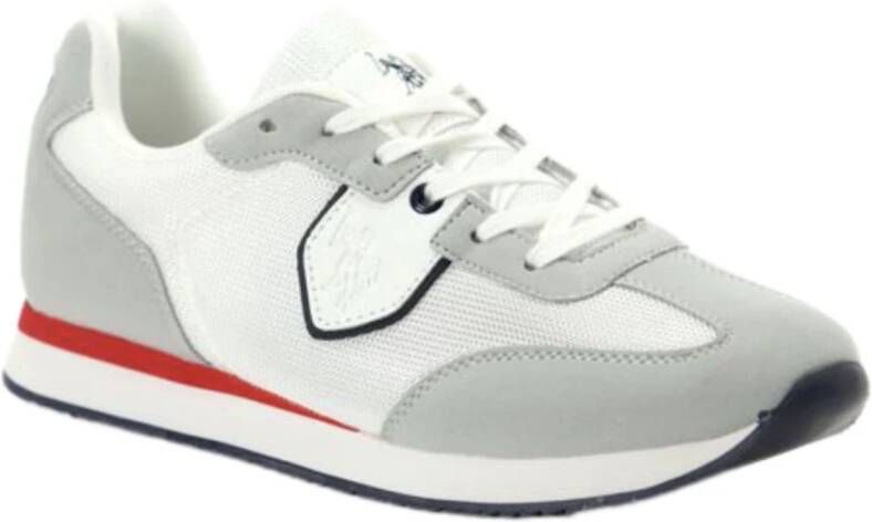 U.s. Polo Assn. Lichtgrijze hardloopsneakers voor heren Grijs Heren