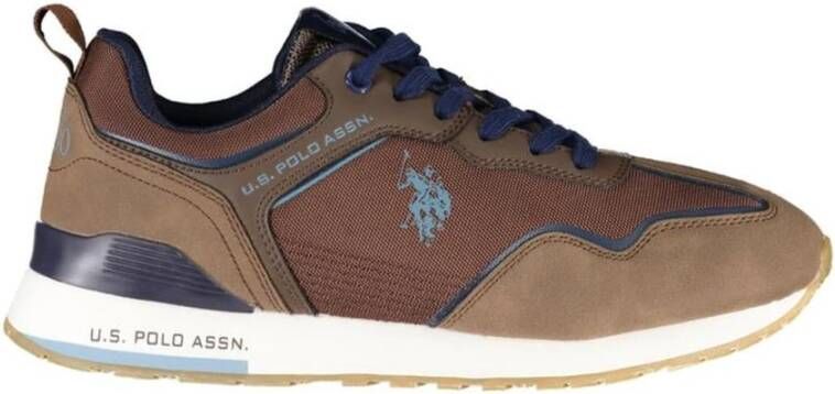 U.s. Polo Assn. Sneaker met contrastdetails Multicolor Heren