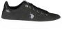 U.s. Polo Assn. Zwarte polyester damessneakers Black Dames - Thumbnail 8