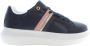 U.s. Polo Assn. Sportschoen voor dames met contrasterende details en logo Blauw Dames - Thumbnail 1